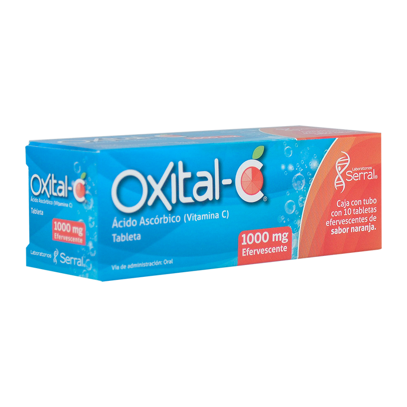 OXITAL-C (ACIDO ASCORBICO 1G) 10COMP