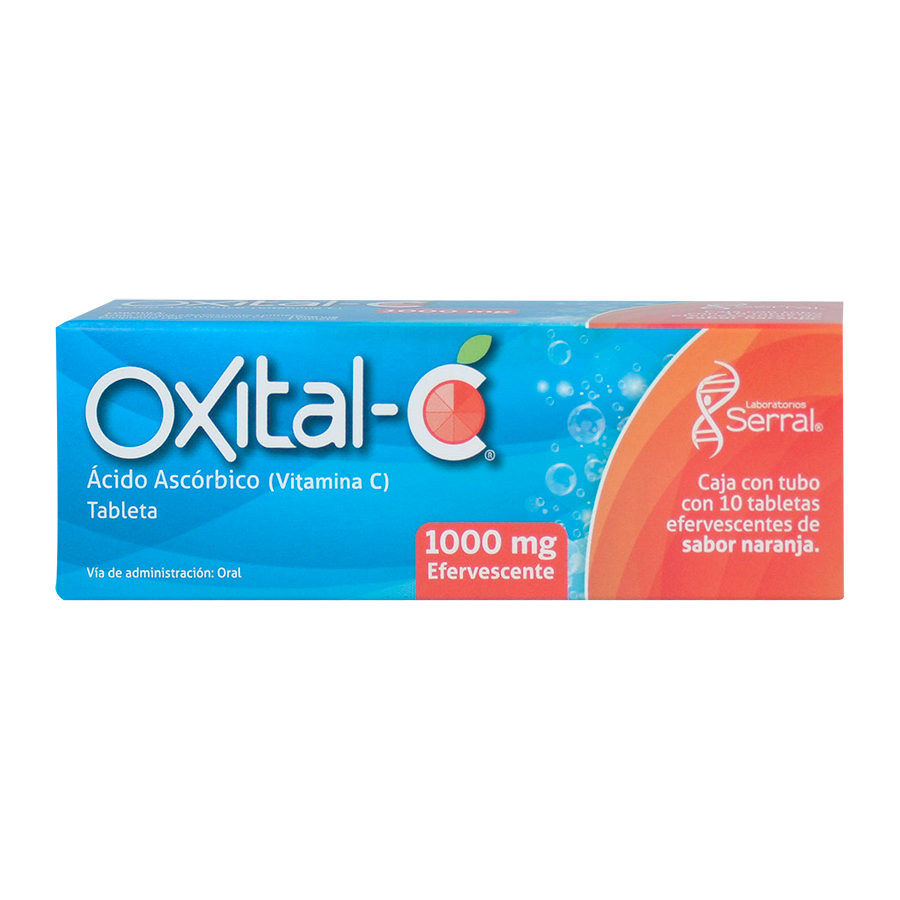 OXITAL-C (ACIDO ASCORBICO 1G) 10COMP