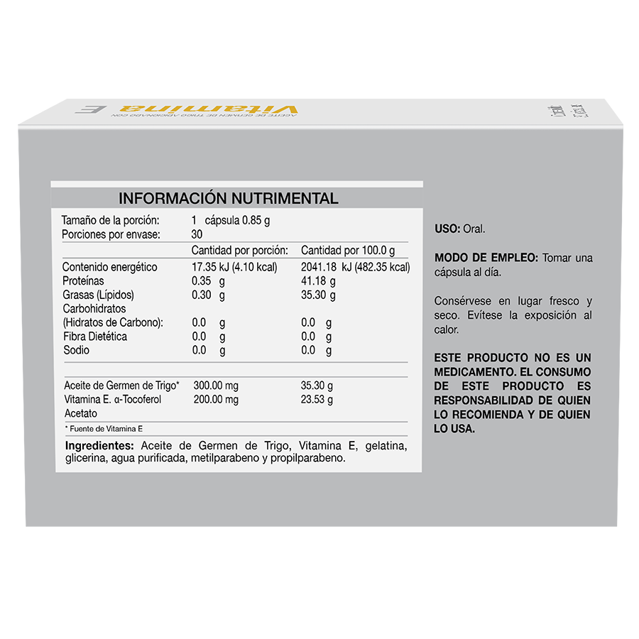 VITAMINA E-500  30CAPS