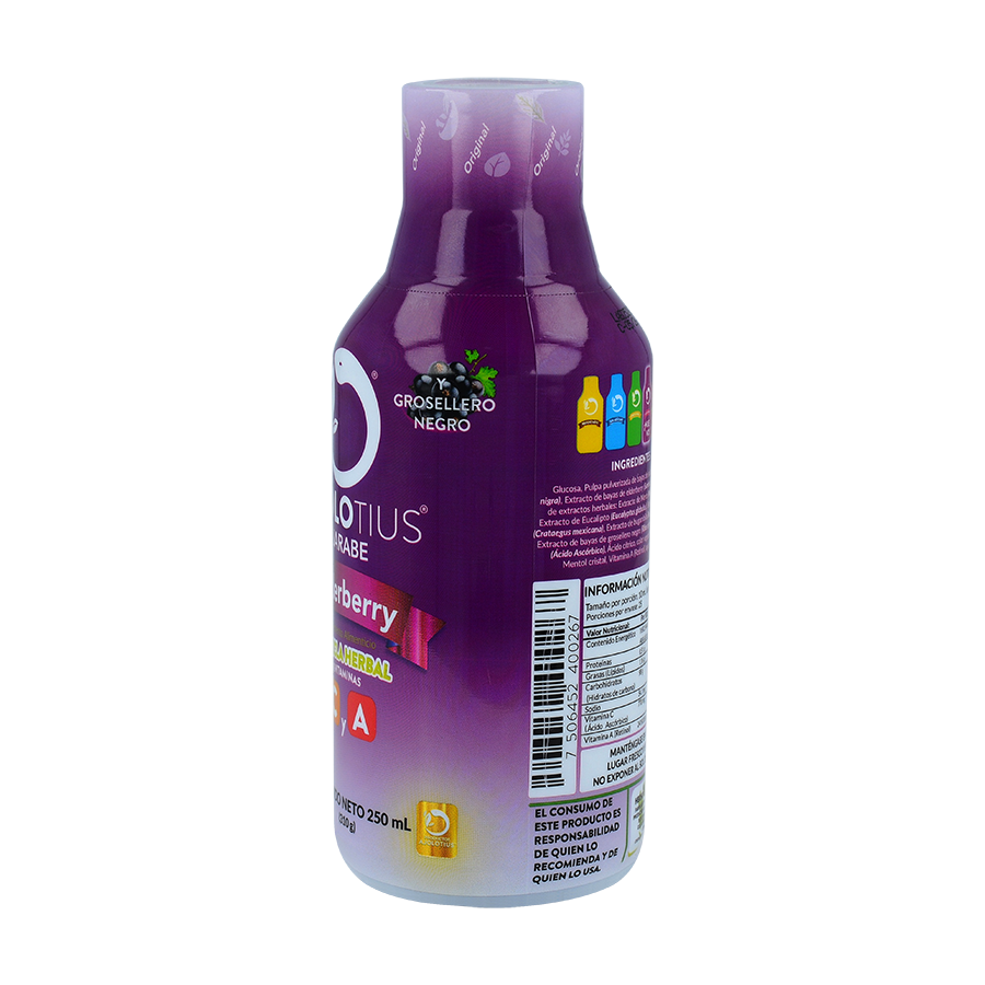 AJOLOTIUS JARABE ELDERBERRY 250ML