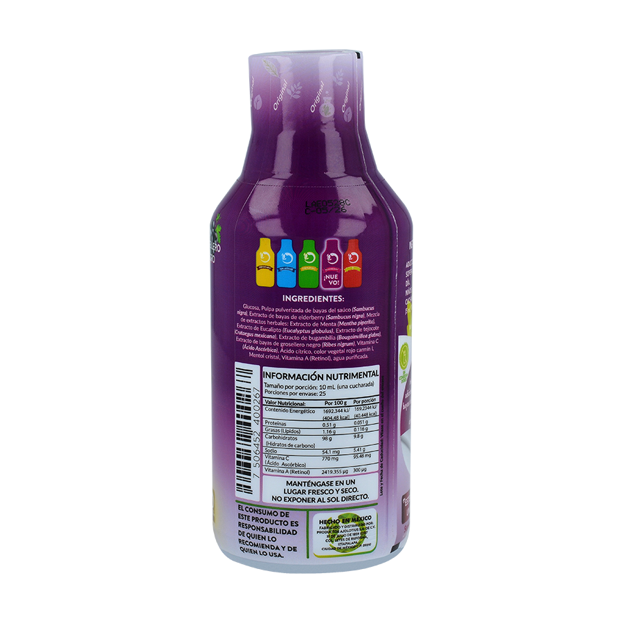 AJOLOTIUS JARABE ELDERBERRY 250ML