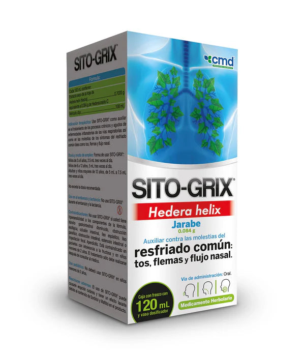 SITO-GRIX | Hedera helix | Jarabe con 120 ml.