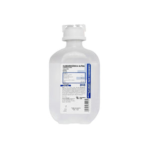 CLORUROSÓDICA ALPHA Sol. Iny. 0.9% Fco. 100 ML.